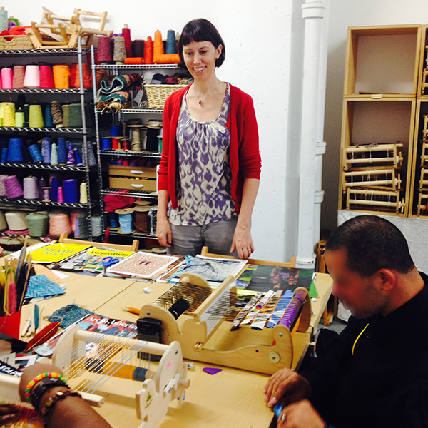 Healing Arts Program, Weaving Hand Artist Residency, 2014. Photo: courtesy of Weaving Hand. 