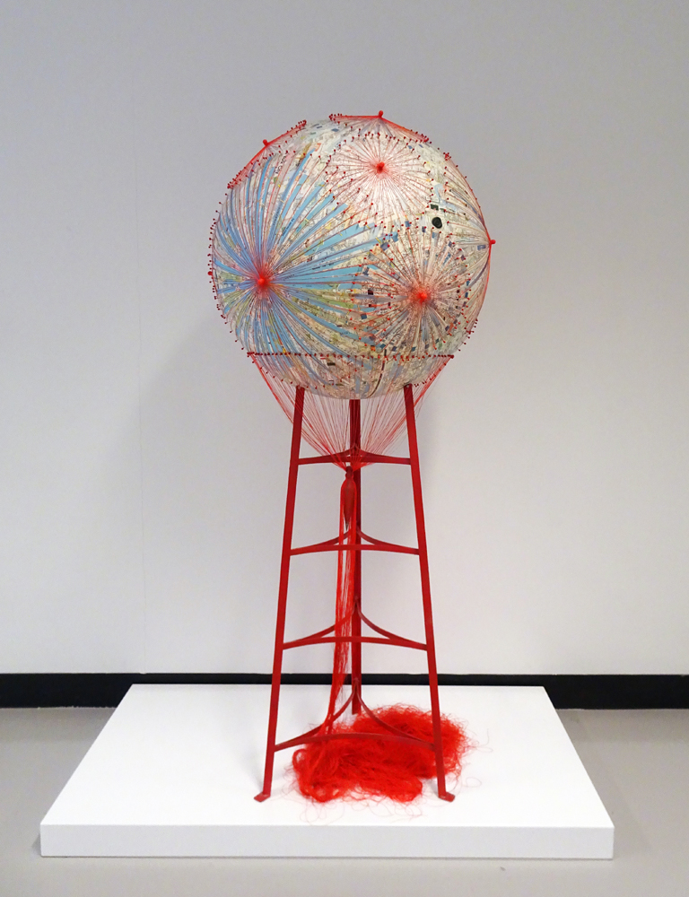 Melanie Chikofsky, Going Around in Circles, Fibre 3D exhibition, World of Threads Festival 2018.