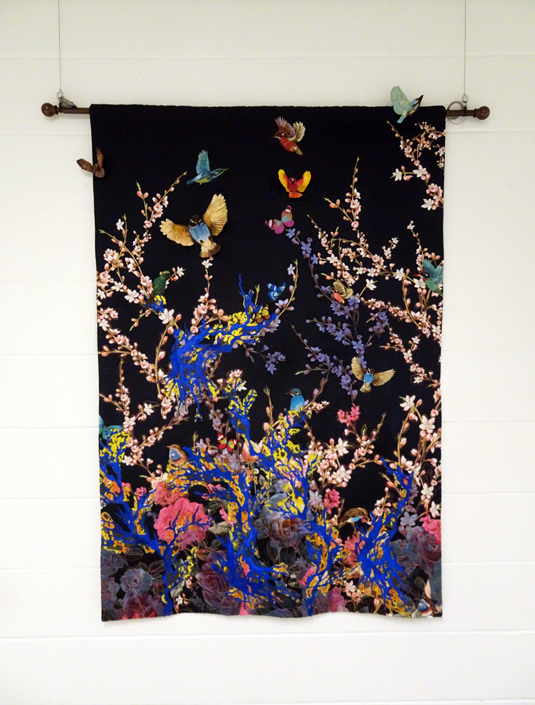 Leisa Rich, In Search of Eden, Botanical Realm exhibition, World of Threads Festival 2018.