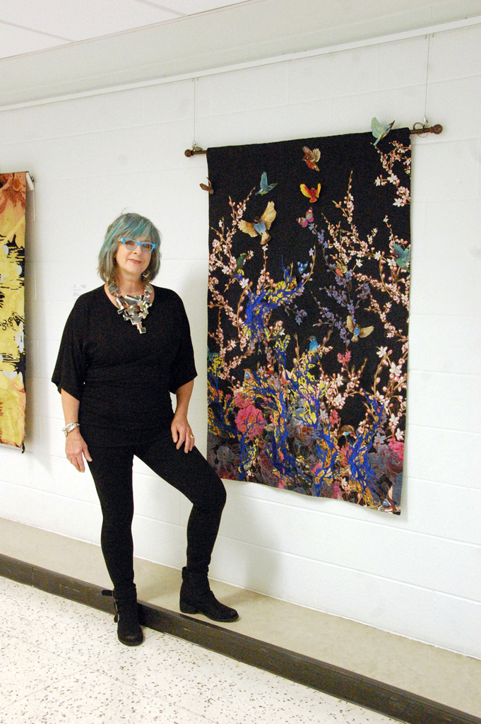 Leisa Rich at World of Threads Festival 2018 opening.