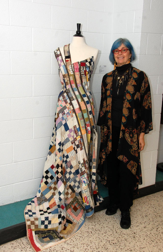 Marty Ornish at the opening of the World of Threads Festival 2018.