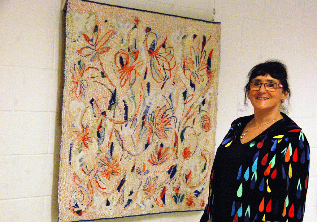 Ragnhild Monsen at World of Threads Festival 2018 opening.