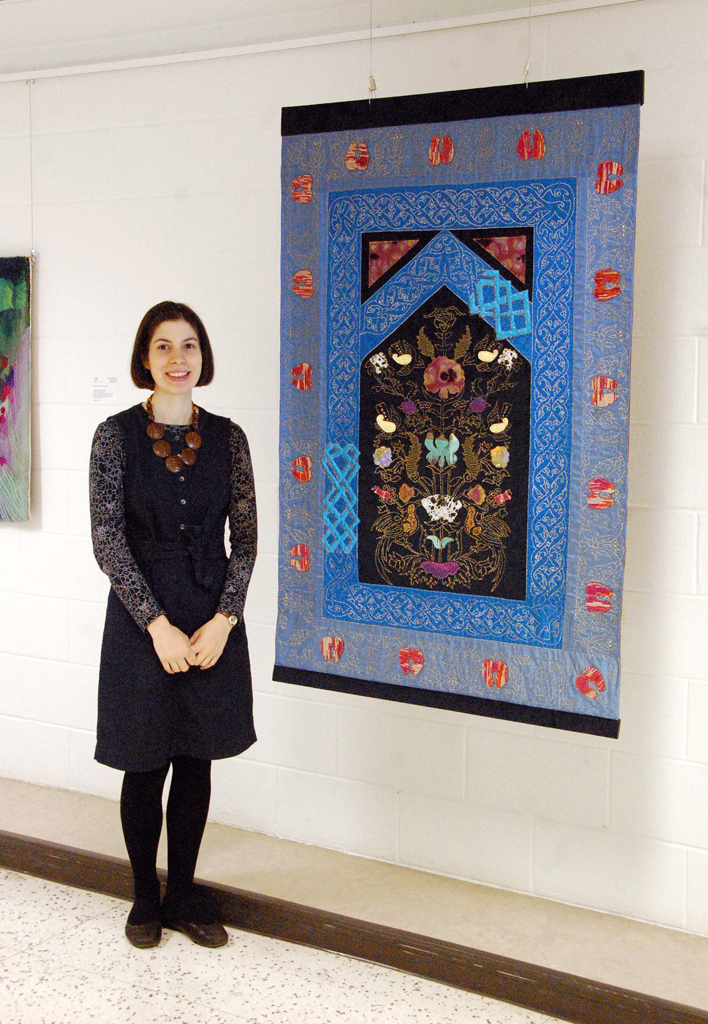 Sandra Dammizio, at World of Threads Festival 2018 opening.