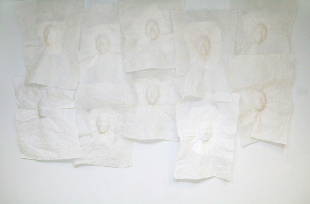 The Unbearable Lightness of Being, 2015, 240x220, Paper, Molding