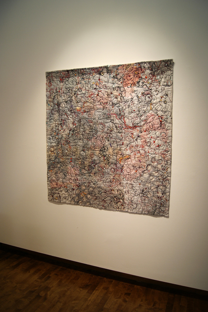 Transverbal series, Anna Torma, Material Connections exhibition, World of Threads Festival 2012.