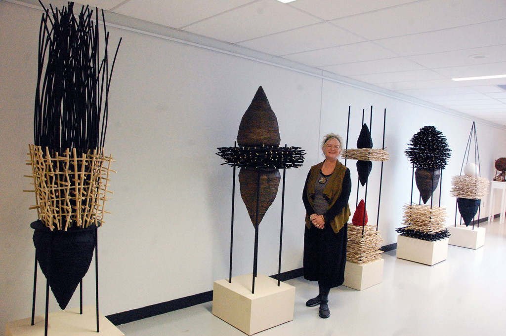 Eva Ennist at World of Threads Festival 2018 opening.