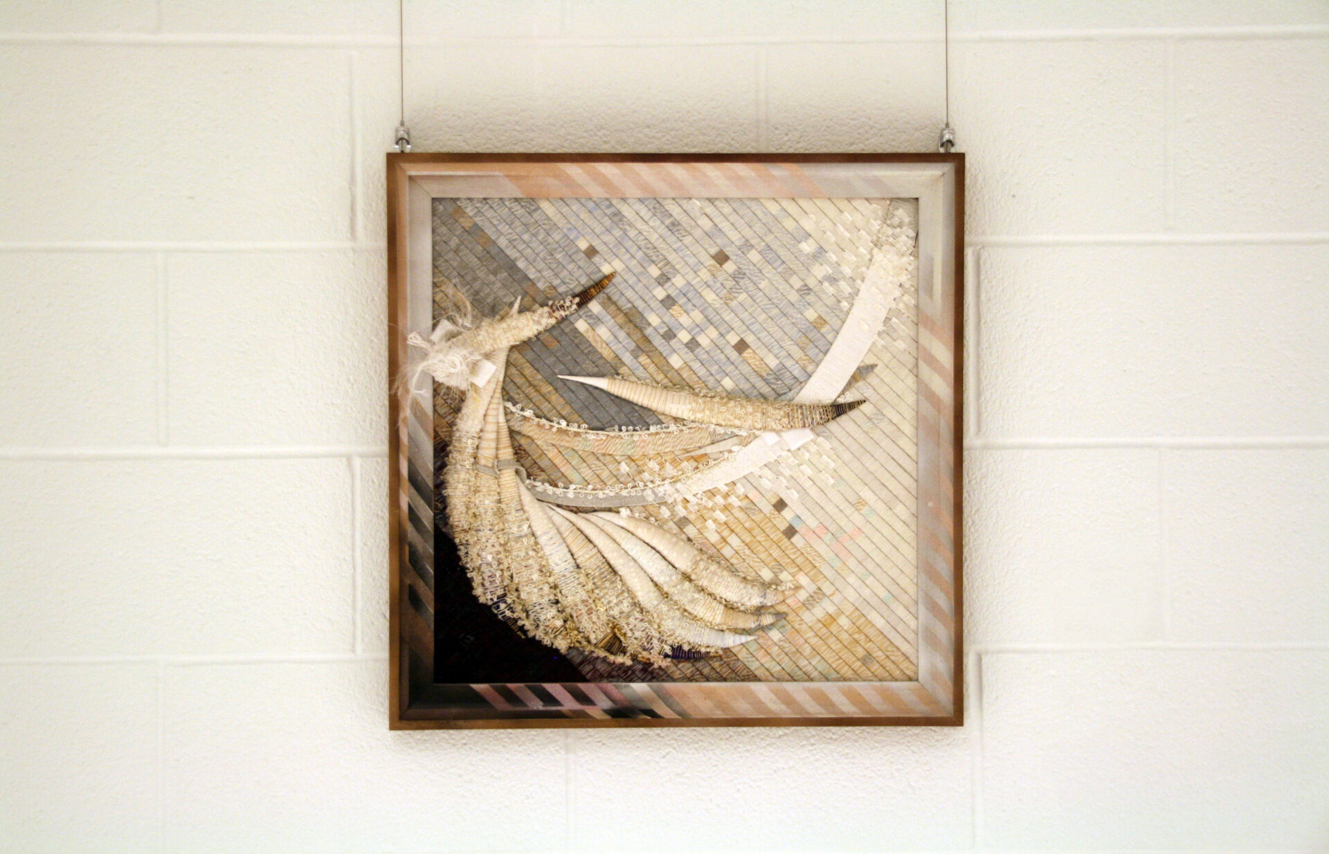 Olena Chornohuz, Wind, Quiet Zone II exhibition, World of Threads Festival 2016.