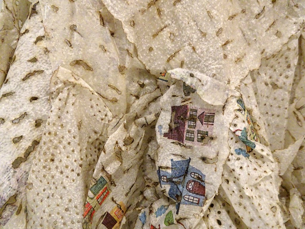 Susan Zimmerman: Housewife's Gown, detail, 