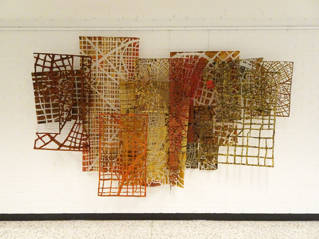 Eszter Bornemisza, You Are Here, installation.