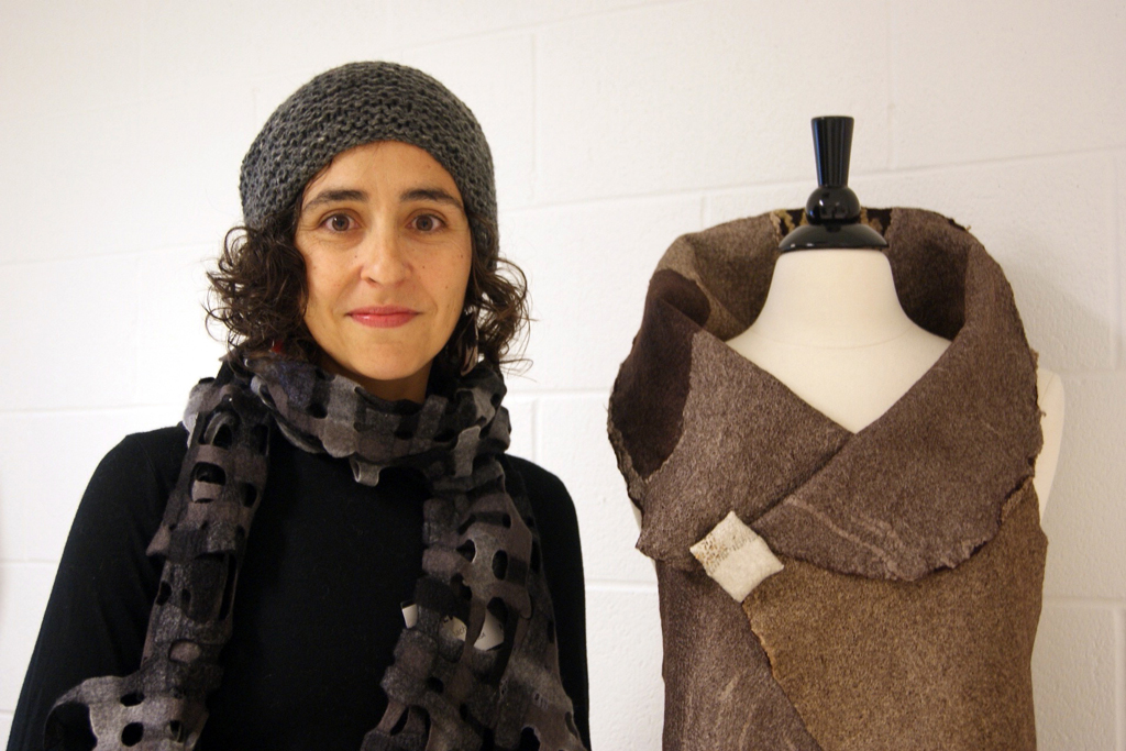 Eva Camacho Sanchez at the World of Threads Festival 2016 opening.