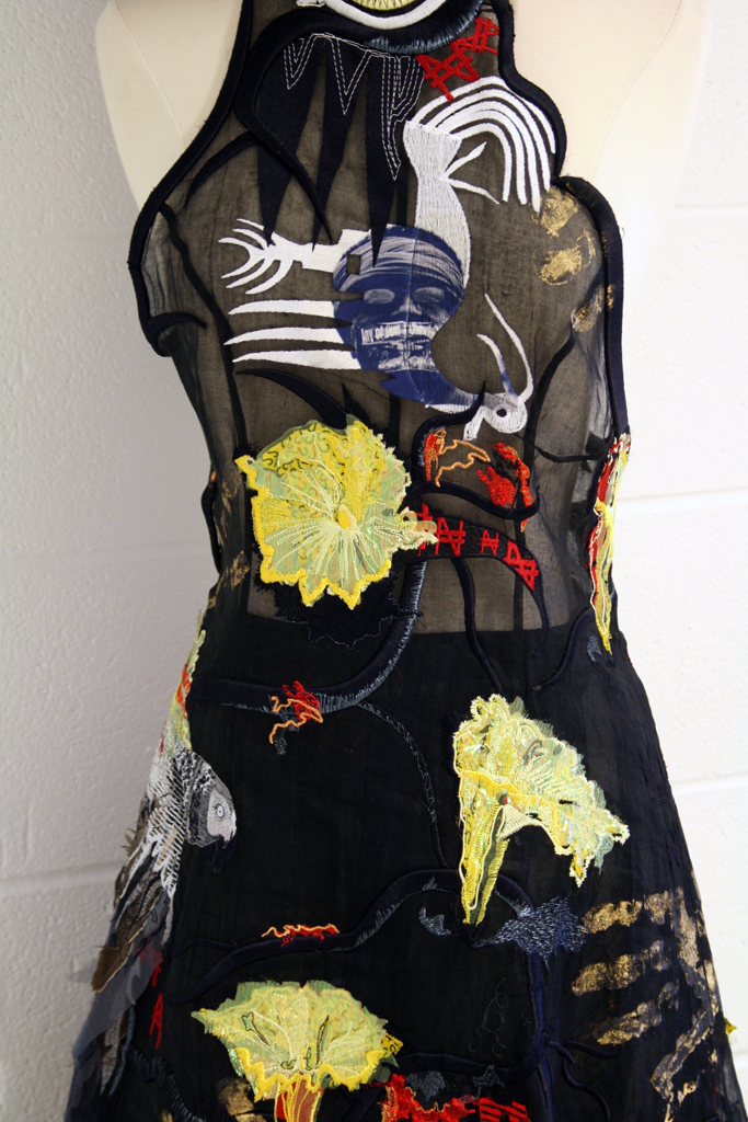 Nigerian Riot Girl, detail.