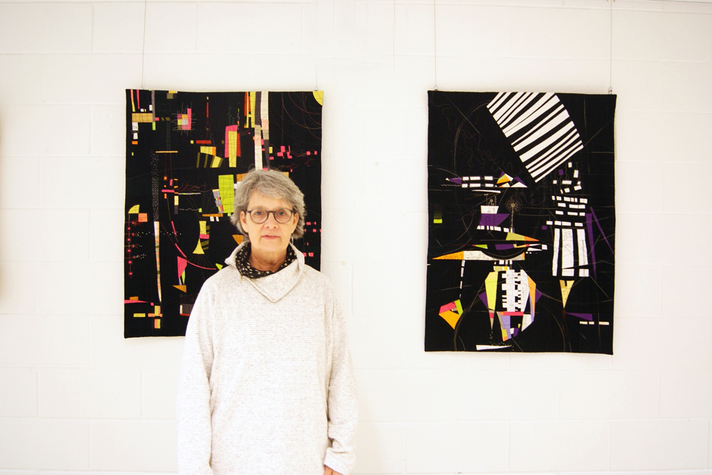 Paula Kovarik when she visited the World of Threads Festival 2018. Photo: Dawne Rudman.