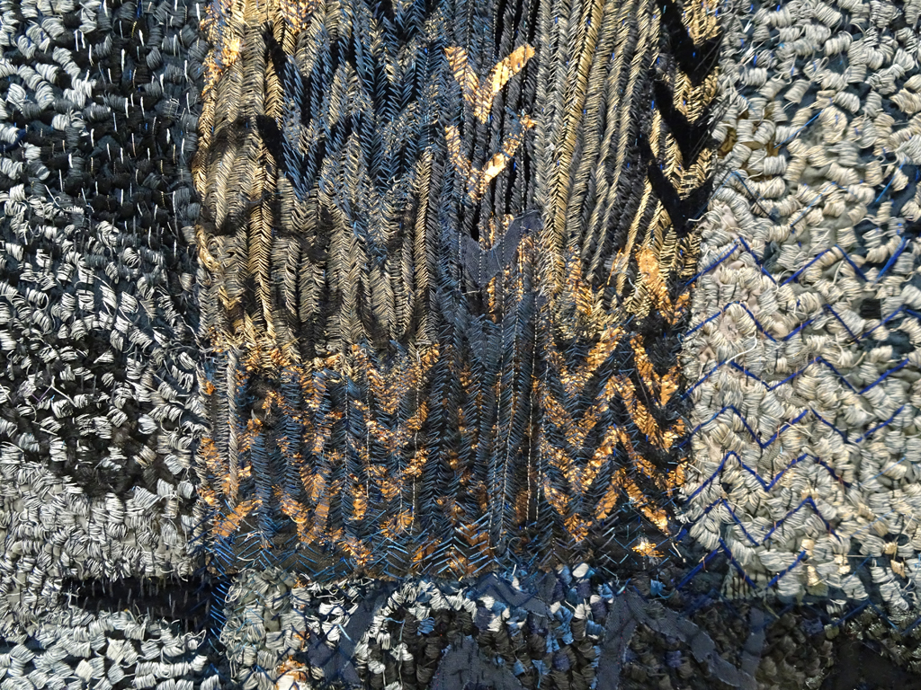 Hazel Bruce: Space Pattern Place 2, detail.