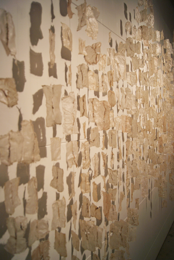 Megan Bostic, The First Year of Grief, Momento mori exhibition, World of Threads Festival 2012.