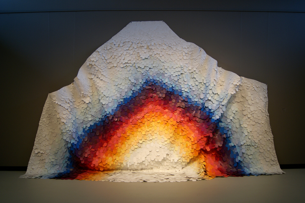 Noelle Morical, Time Doesn't go Anywhere, Myth Making exhibition, World of Threads Festival 2012.