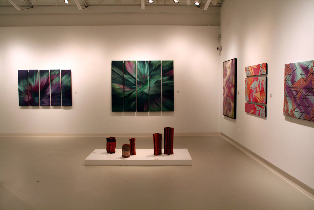 Cosmic Geometry exhibition, World of Threads Festival 2016.