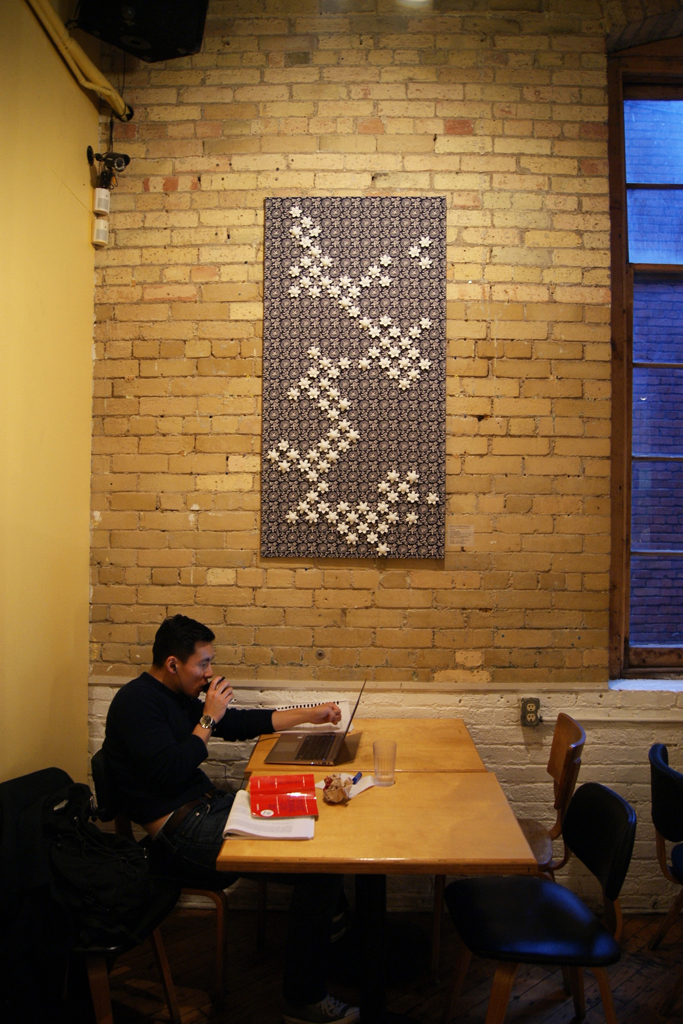 Installation view, Flower Series.