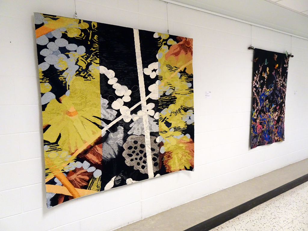 Installation view, Botanical Realm, World of Threads Festival 2018.