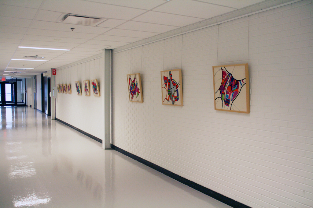 Victoria Potrovitza: installation view.