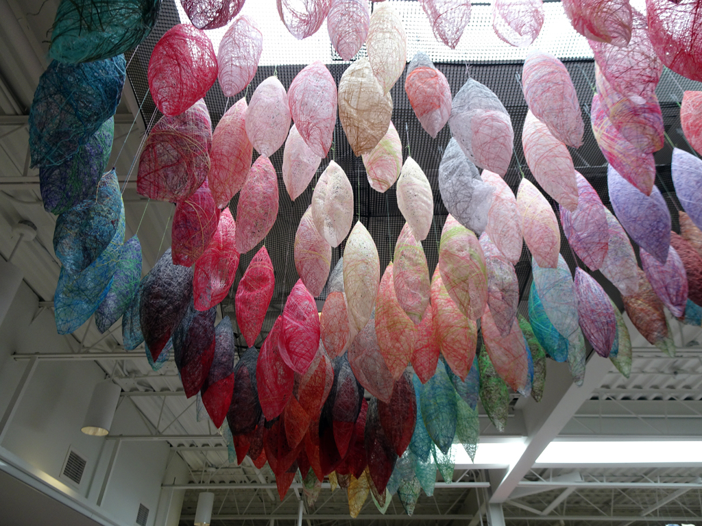 Hana P Rotchild, Stav installation World of Threads Festival 2018.