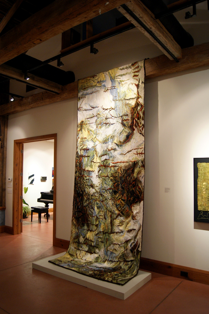 Ixchel Suarez, Memories of a Birch Tree, De rerum natura exhibition, World of Threads Festival 2012.