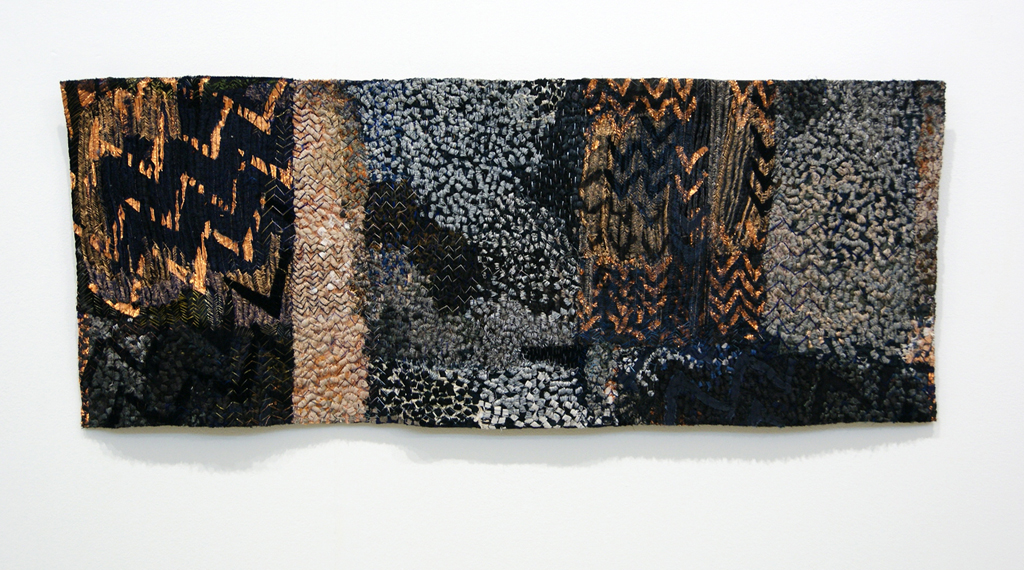 Hazel Bruce, Space Pattern Place 2, Flow exhibition, World of Threads Festival 2018.