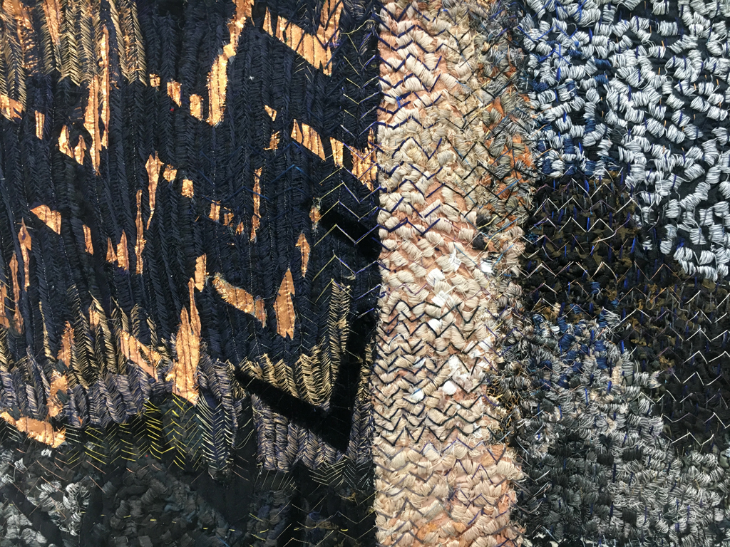 Hazel Bruce: Space Pattern Place 2, detail.