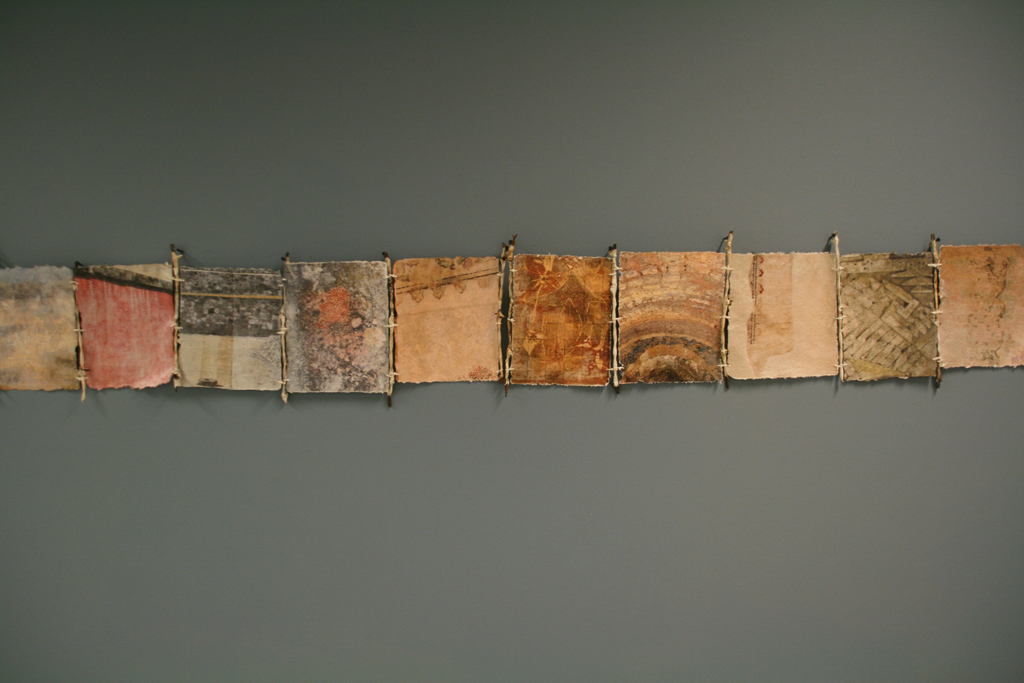 Teddy Milder: Wall Constructions, two sections,  2018, 10 images. 