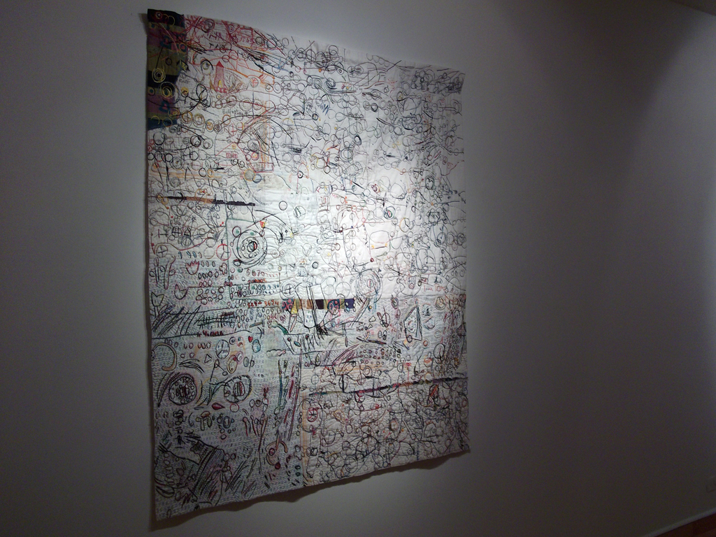 Transverbal series, Anna Torma, Material Connections exhibition, World of Threads Festival 2012.