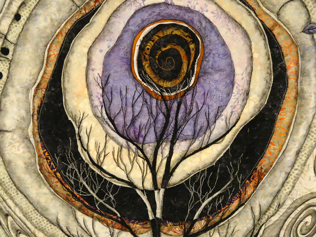 Lorraine Roy: Call of the Heart, detail.