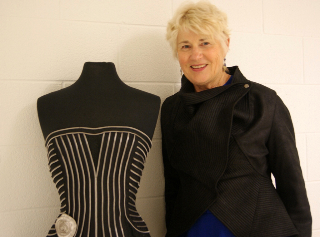 Susan Kathleen Doyle at the World of Threads Festival 2016 opening.