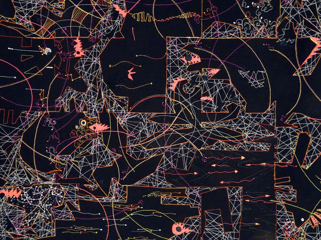 Paula Kovarik: Disruptors, detail.