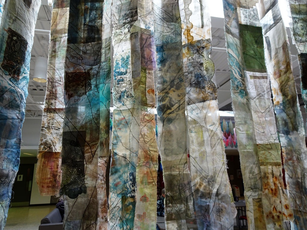 Cas Holmes: Trees, detail.