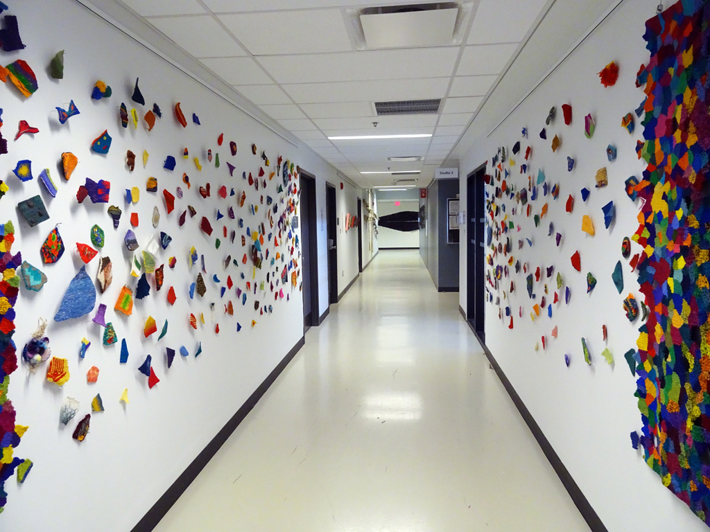 Line Dufour, Fate, Destiny and Self Determination, Installations, World of Threads Festival 2016.