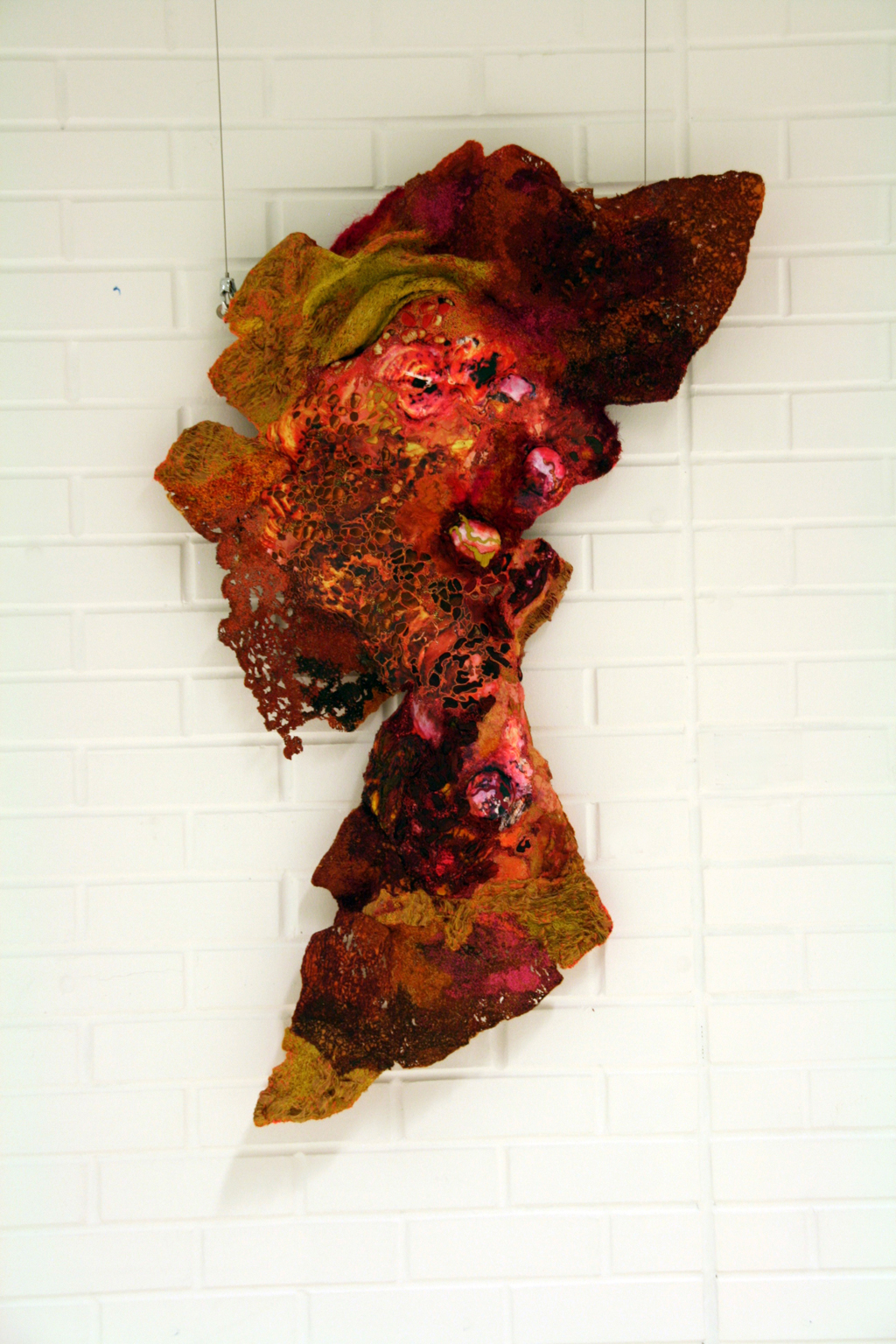 Susan Hotchkis, Rust Rose, Solo Shows, World of Threads Festival 2016.