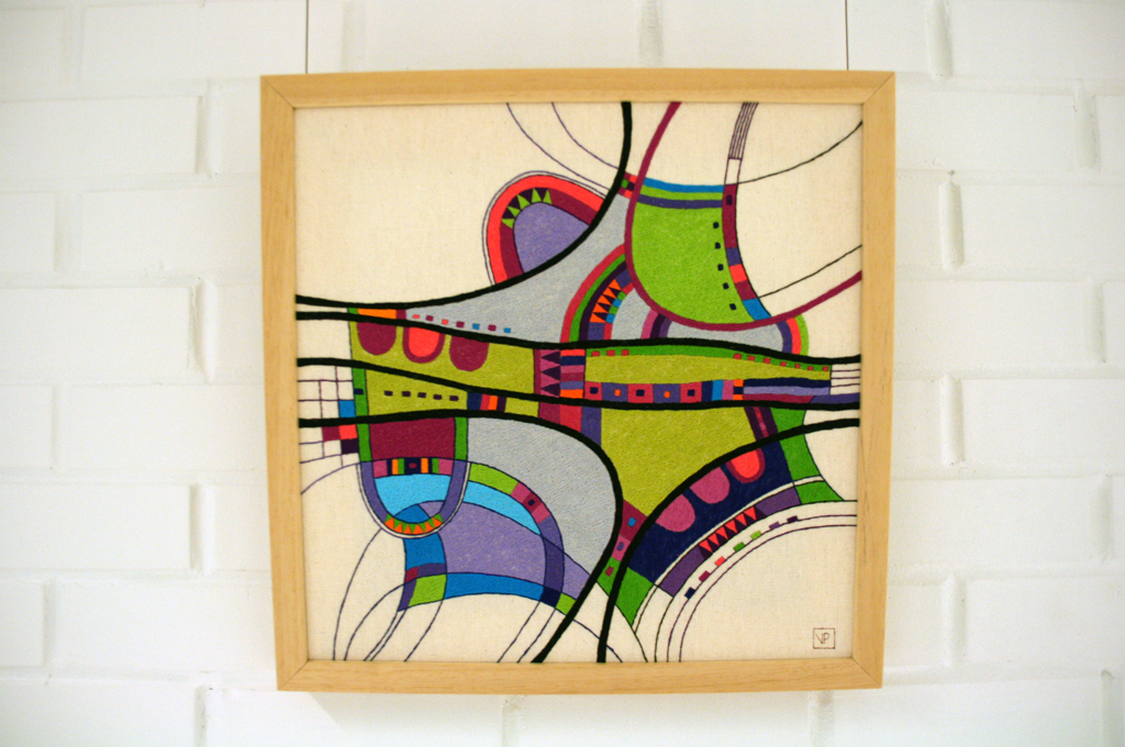 Victoria Potrovitza: Crossing the Playground.