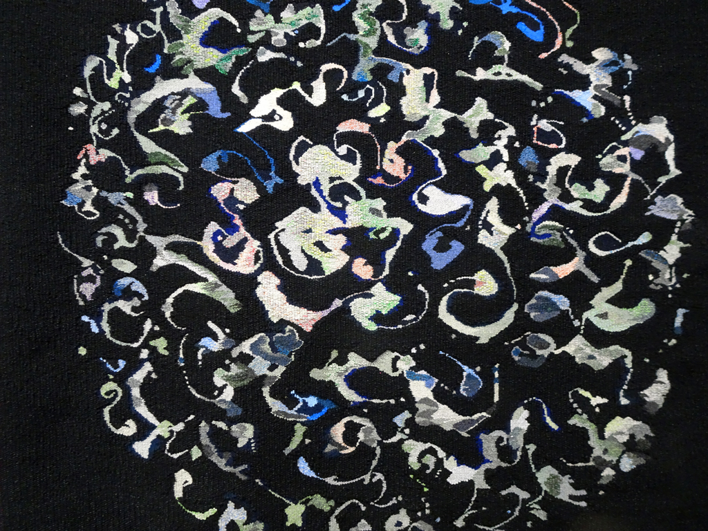 Ragnhild Monsen: Defragmentation, Black, detail.