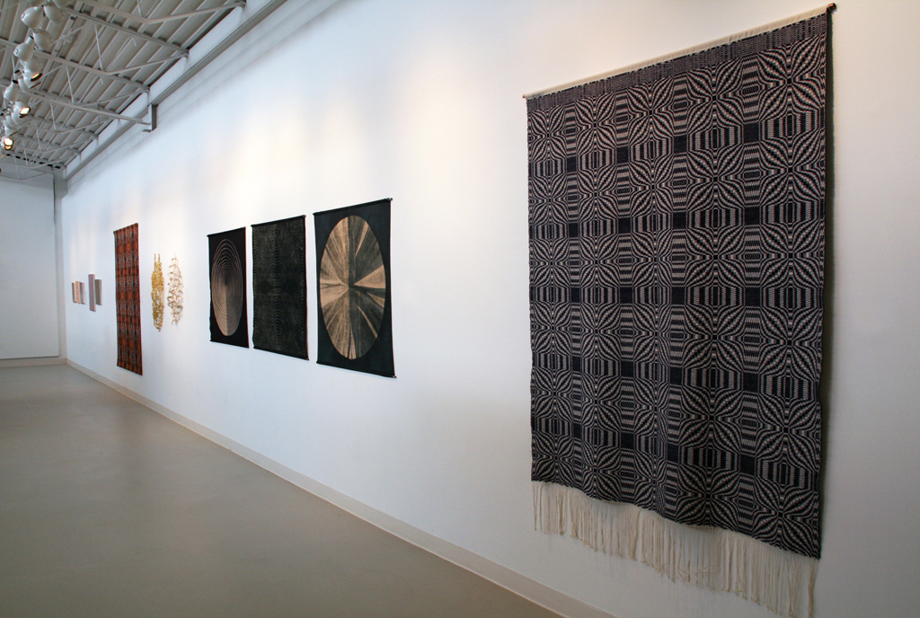 Installation view: Cosmic Geometry exhibition, World of Threads Festival 2016.