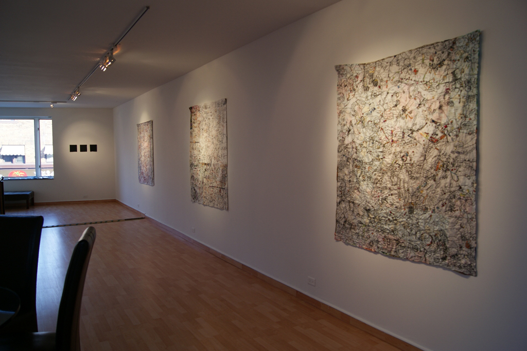 Transverbal Series, Anna Torma, Material Connections exhibition, World of Threads Festival 2012.