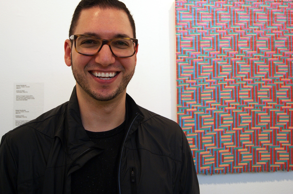 Artist: Robert Davidovitz visits the World of Threads Festival 2016. 