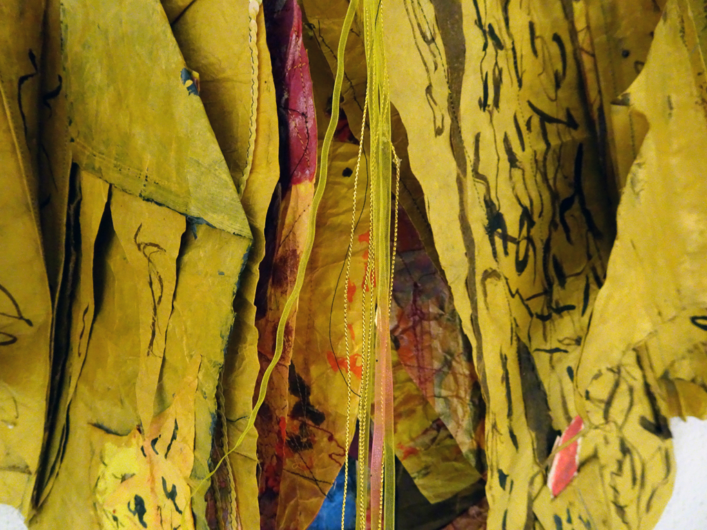 Aliza Thomas: Surrounded by audiences, detail.