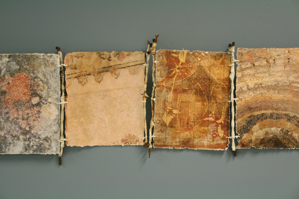 Teddy Milder: Wall Constructions, detail.