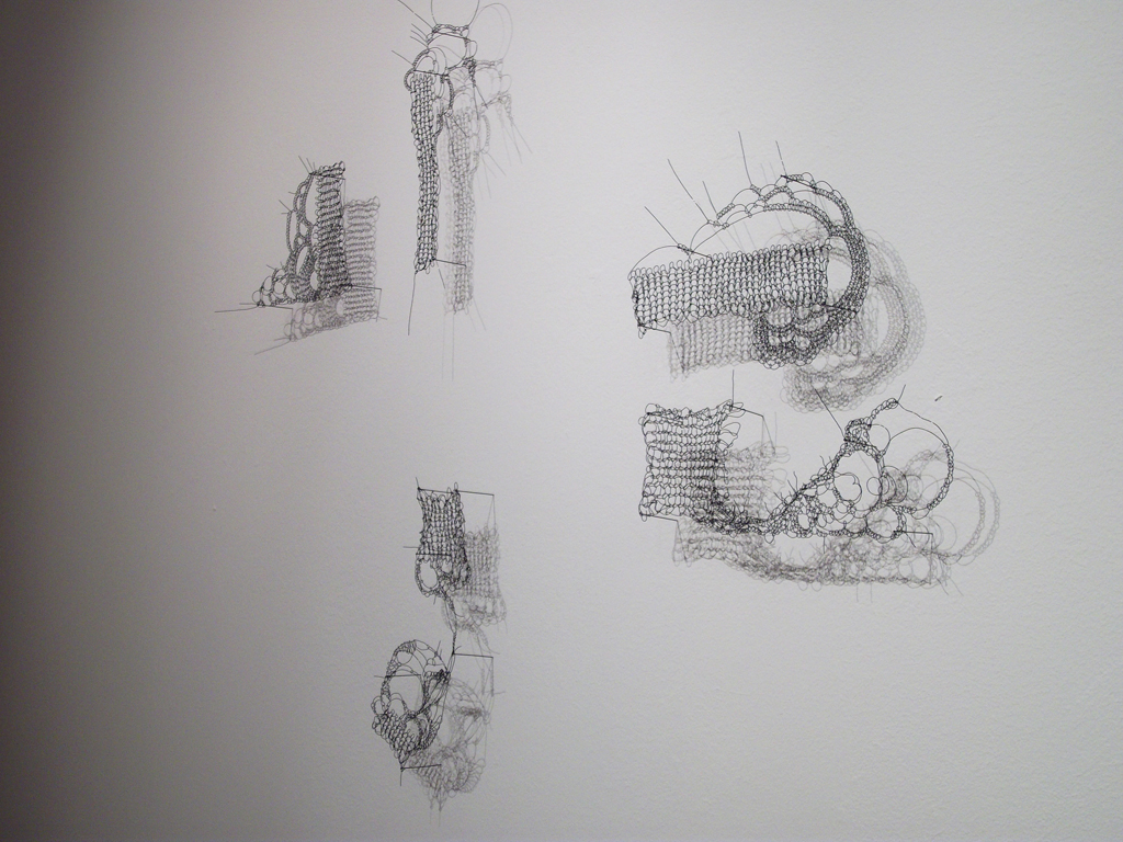 Acting Like Starlings, Meghan Price, Material Connections exhibition, World of Threads Festival 2012.