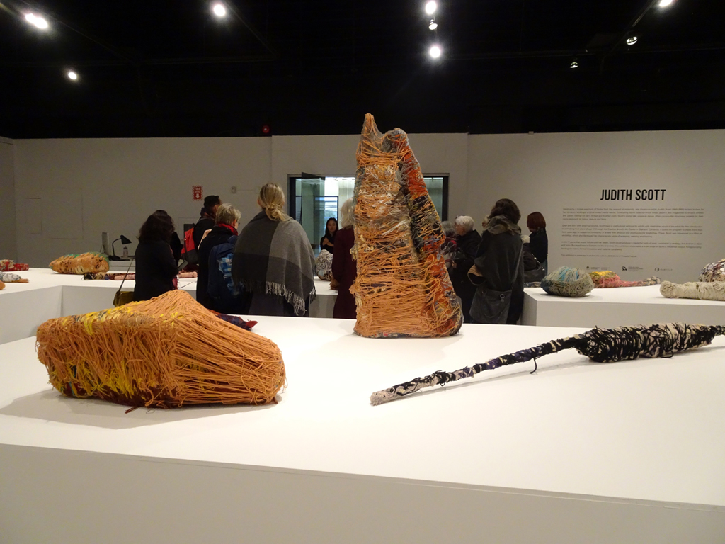 Opening remarks at the Judith Scott exhibition, World of Threads Festival 2016.
