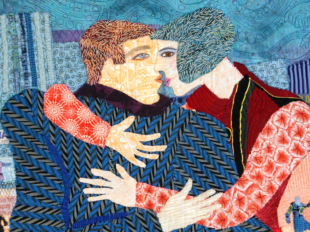 Kissing in Public, detail.