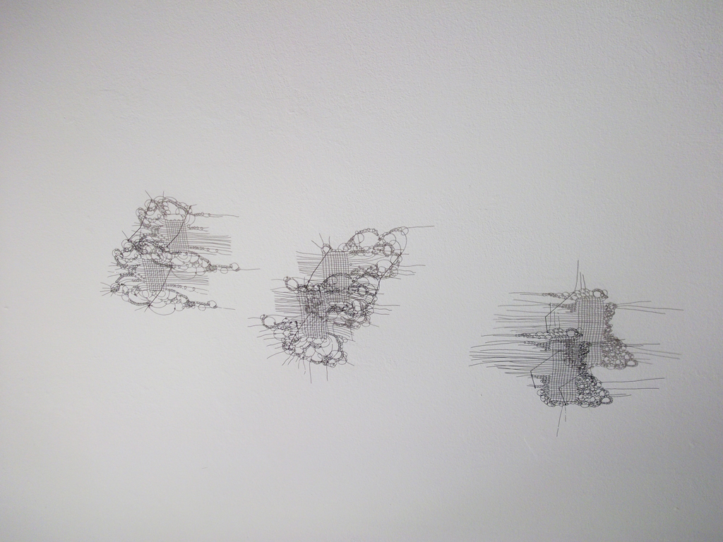 Acting Like Starlings, Meghan Price, Material Connections exhibition, World of Threads Festival 2012.