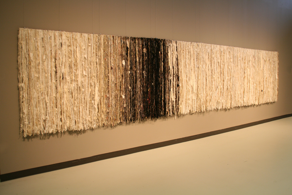 Melanie Siegel, Winter, Installations, World of Threads Festival 2014.