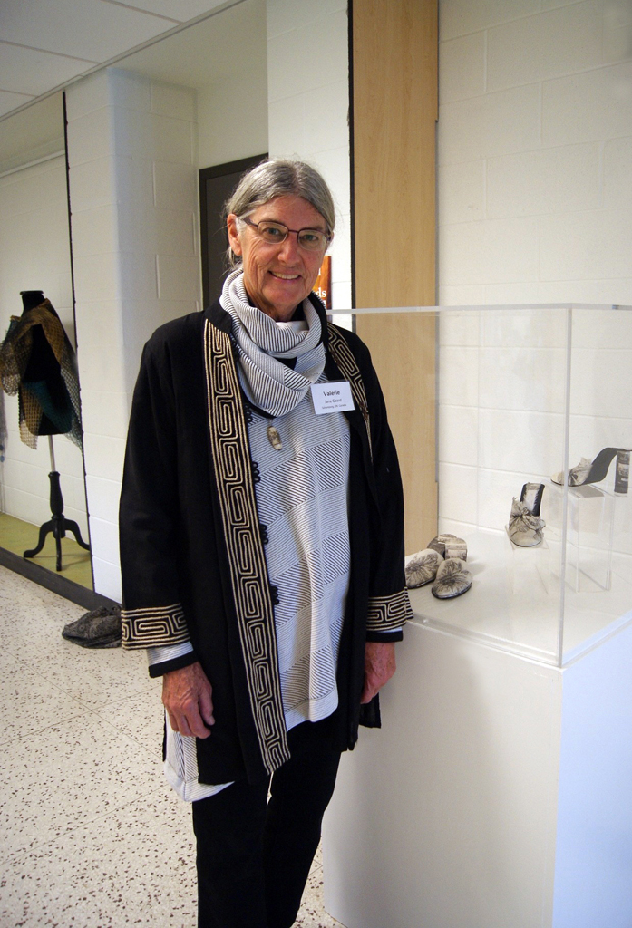 Valerie Jane Geard at the World of Threads Festival 2016 opening.