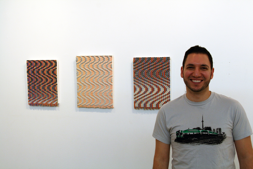 Artist: Robert Davidovitz visits the World of Threads Festival 2016. 