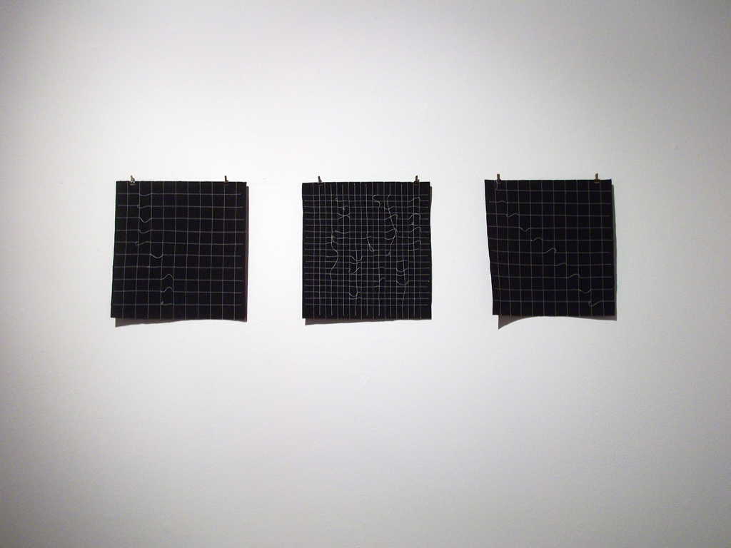 Artwork by: Meghan Price, Material Connections exhibition, World of Threads Festival 2012.